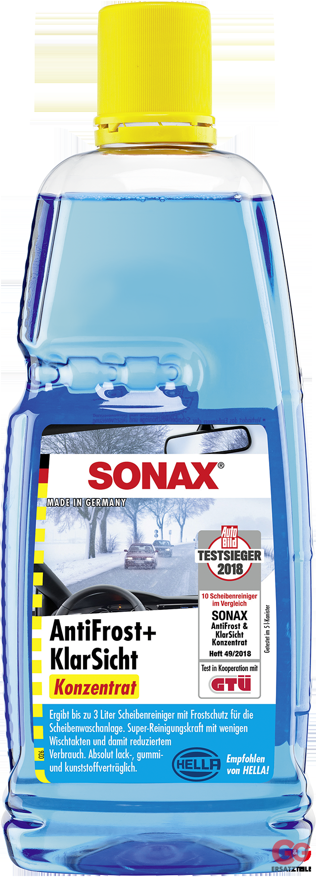 Sonax AntiFrost + KlarSicht Konzentrat Citrus 5 Liter - Detailing Prod,  16,66 €